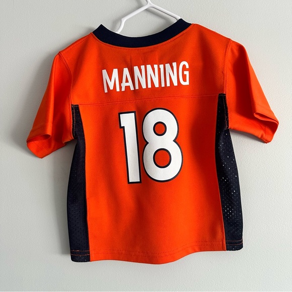 Nike On Field Denver Broncos Peyton Manning Football Jersey Size 18 M - Picture 3 of 3